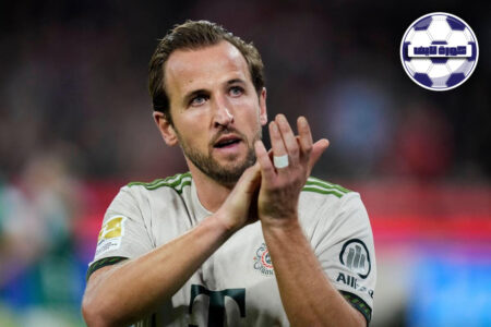 هاري كين يحتفل بهدف مع بايرن ميونخ في الدوري الألماني
