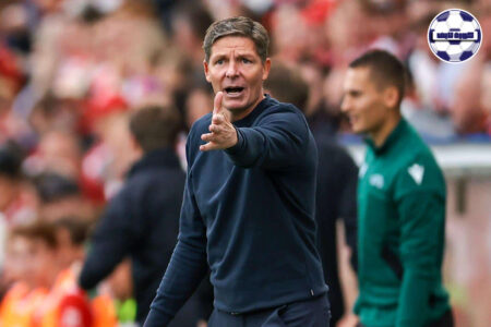 دين هندرسون، قائد كريستال بالاس، يوجه رسالة للاعبين والجماهير خلال مباراة أوروبية.