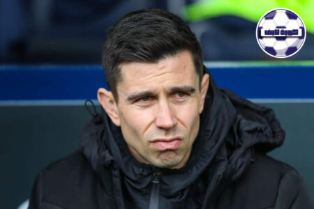 المدرب إريك رامزي يبدو محبطًا على خط التماس خلال إحدى مباريات وست بروميتش ألبيون.