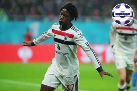 كوبي ماينو وهاري ماغواير بقميص مانشستر يونايتد